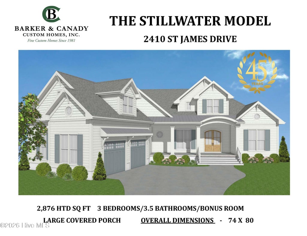 Photo of 2410 St James Drive SE, Southport, NC 28461 (MLS # 100586639)