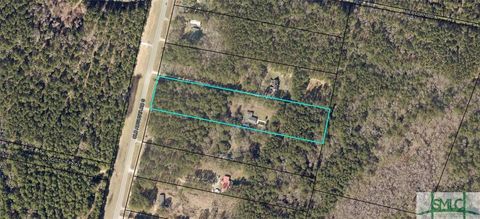 Vacant Land For Sale - 1879 Old Augusta Road<br/> Effingham County, Rincon, GA 31326