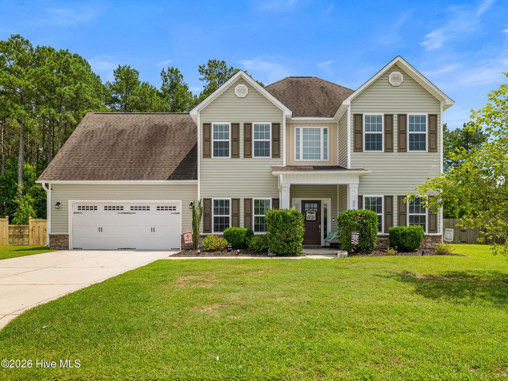 Photo of 206 Wood House Drive, Jacksonville, NC 28546 (MLS # 100589669)