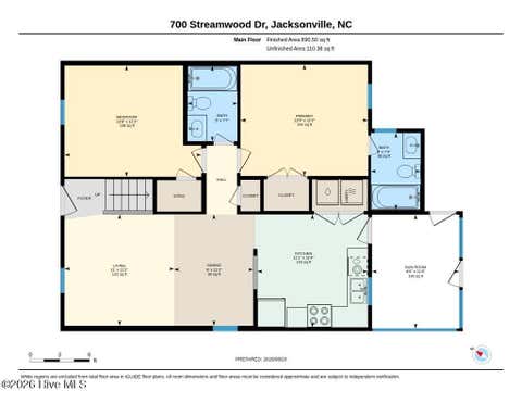 Tiny photo for 700 Streamwood Drive, Jacksonville, NC 28546 (MLS # 100597994)