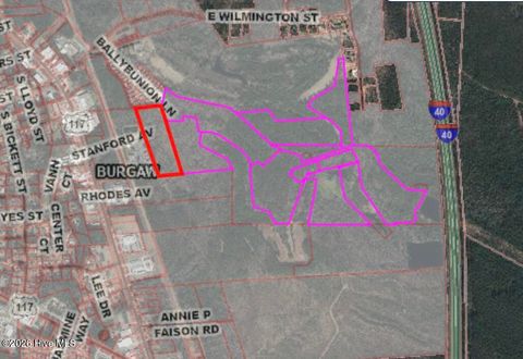 Tiny photo for Lot B Stanford Avenue, Burgaw, NC 28425 (MLS # 100566079)