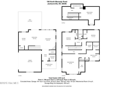 Tiny photo for 198 Maready Road, Jacksonville, NC 28546 (MLS # 100574014)