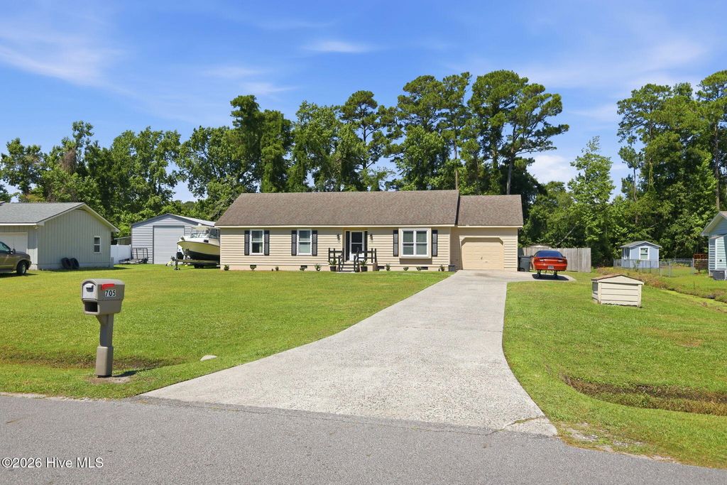 Photo of 705 Hedrick Boulevard, Morehead City, NC 28557 (MLS # 100583786)