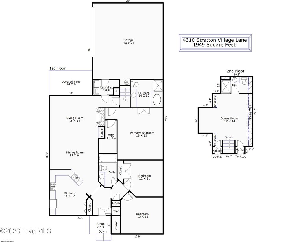 Photo of 4310 Stratton Village Lane, Wilmington, NC 28409 (MLS # 100550918)