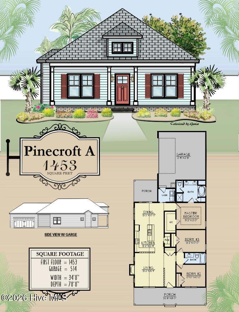 Photo of 110 Mason Street, Princeton, NC 27569 (MLS # 100594583)