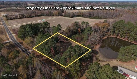 Vacant Land For Sale - 1824 Nick Coley Road<br/> Whitakers, NC 27891
