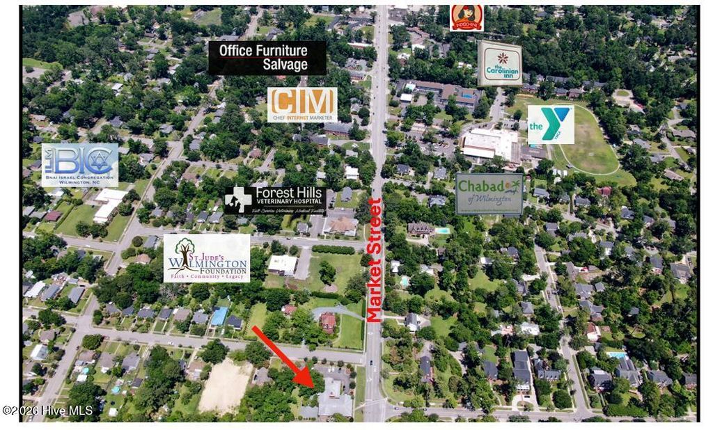 Photo of 2419 Market Street, Wilmington, NC 28403 (MLS # 100550261)