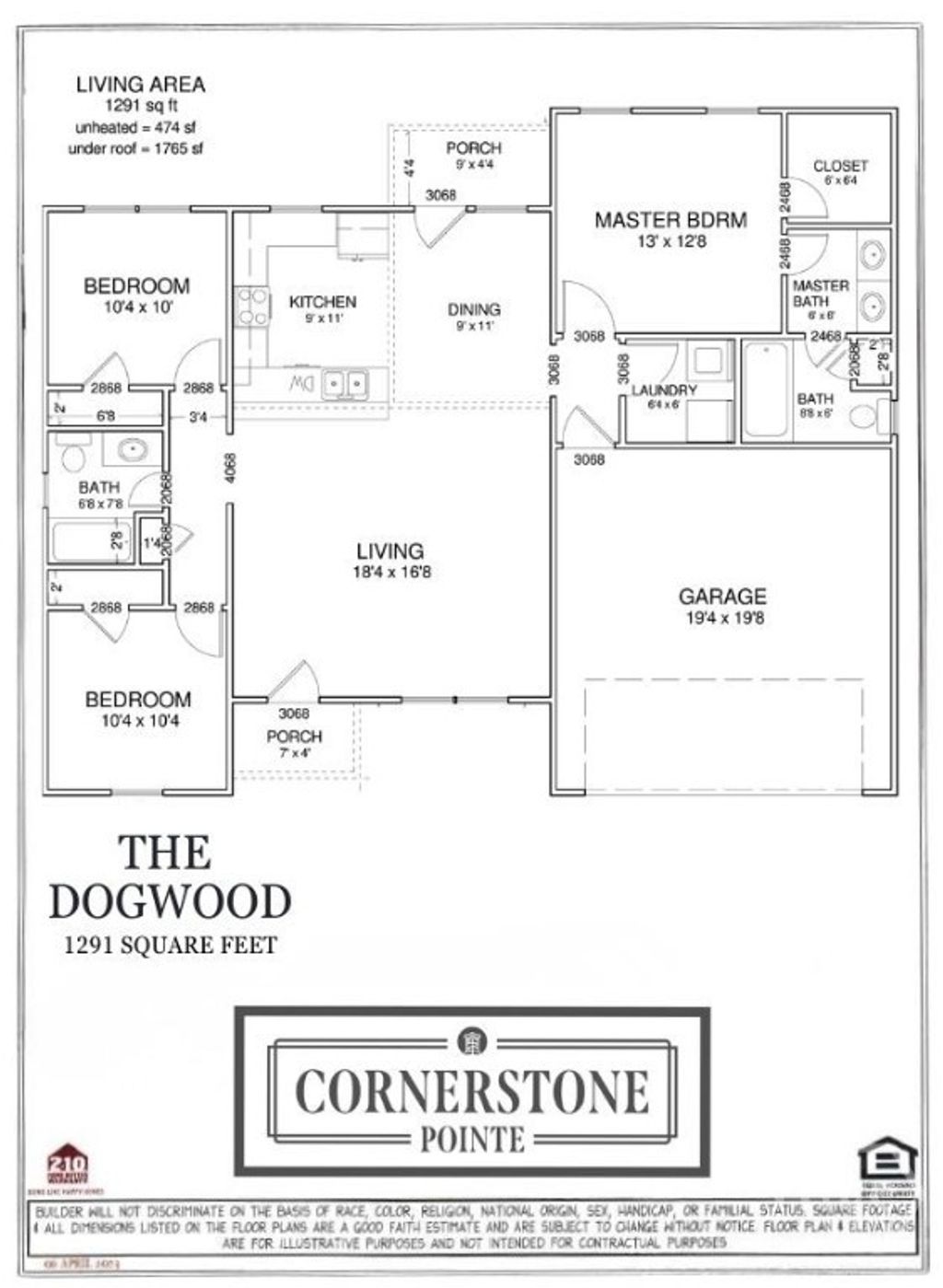 Photo of 203 Cornerstone Drive, Statesboro, GA 30458 (MLS # SA349147)