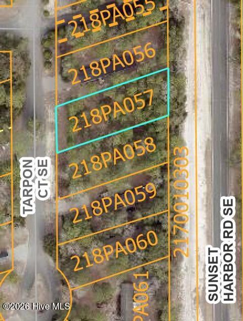 Vacant Land For Sale - 3510 Tarpon Court<br/> Bolivia, NC 28422