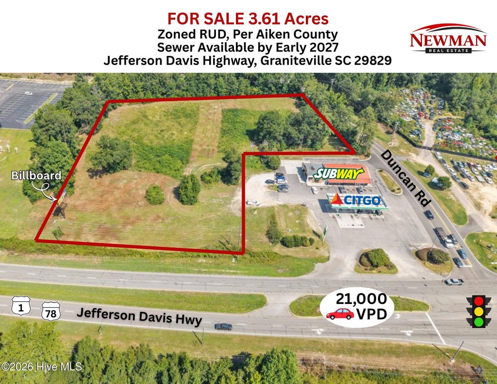 Photo of 0 Jefferson Davis Highway, Graniteville, SC 29829 (MLS # 100605324)