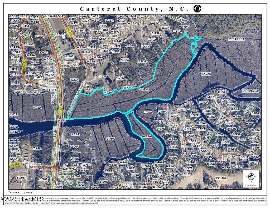 Photo of 118 Whitehouse Fork Road, Peletier, NC 28584 (MLS # 100546723)