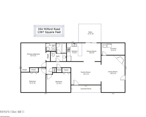 Tiny photo for 354 Milford Road, Wilmington, NC 28405 (MLS # 100555810)