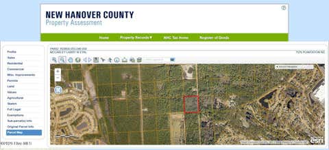 Vacant Land For Sale - 7576 Plantation Road<br/> Wilmington, NC 28411