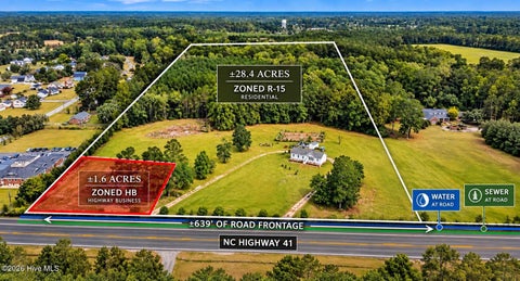 Vacant Land For Sale - 5412 Carolina 41<br/> Wallace, NC 28466