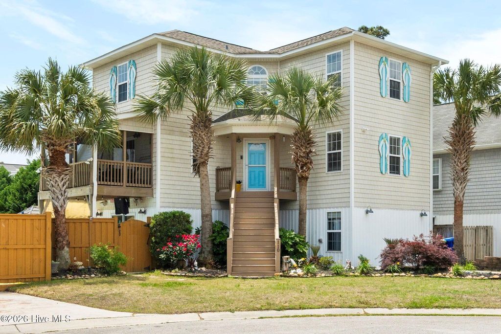 Photo of 110 Palm Breeze Drive, Carolina Beach, NC 28428 (MLS # 100574481)