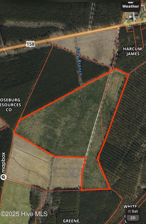 Vacant Land For Sale - 1640 Us-158<br/> Gates County, Eure, NC 27935