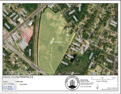 Vacant Land For Sale - 313 Deal Street<br/> Liberty County, Hinesville, GA 31313
