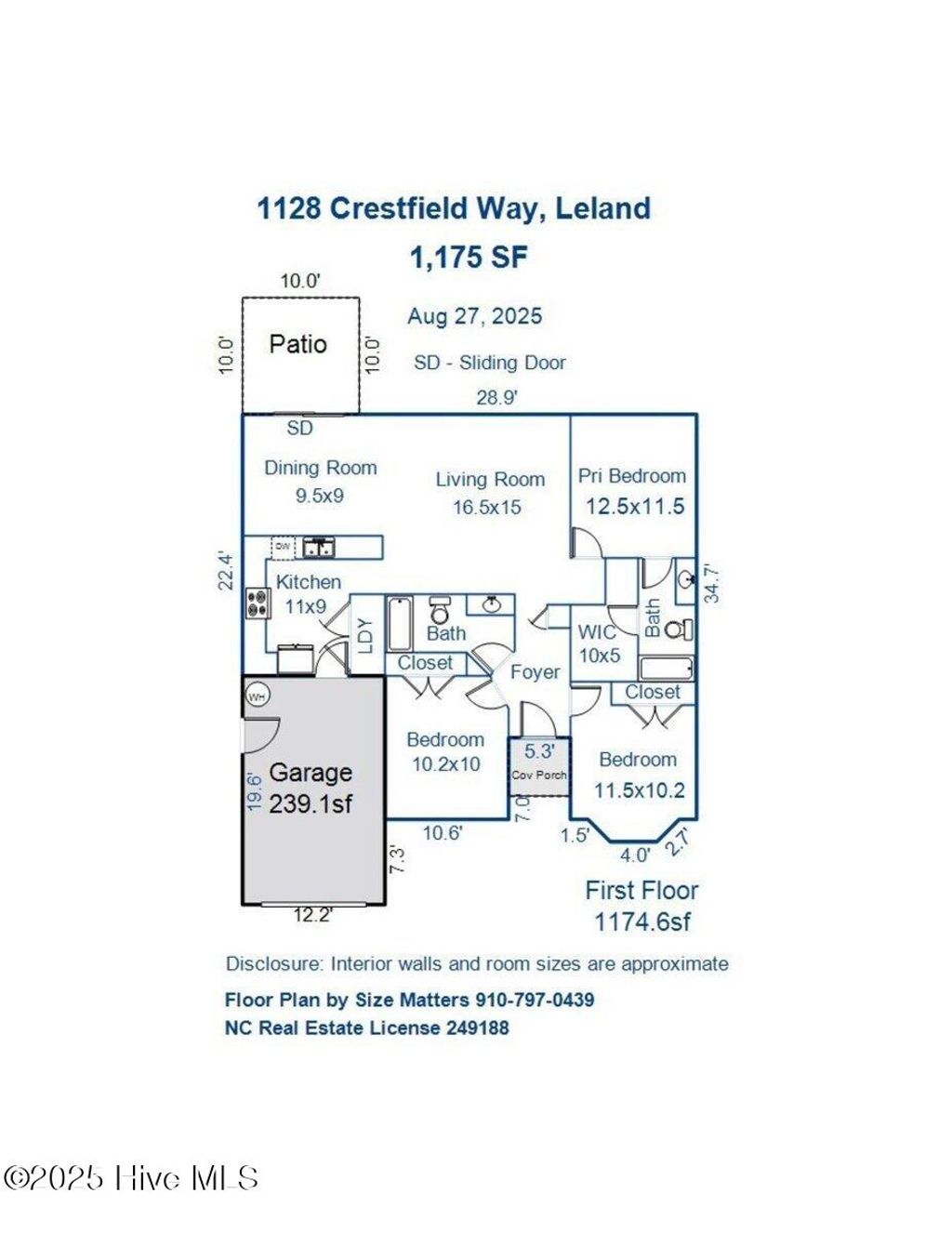 Photo of 1128 Crestfield Way, Leland, NC 28451 (MLS # 100557055)