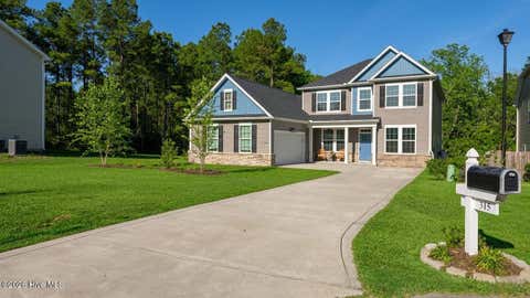 Photo of 315 Neuse Drive, Holly Ridge, NC 28445 (MLS # 100598090)
