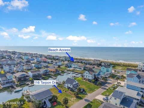 Tiny photo for 116 Tarpon Drive, Holden Beach, NC 28462 (MLS # 100593560)