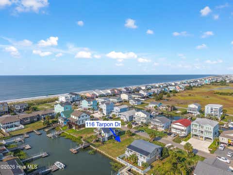 Tiny photo for 116 Tarpon Drive, Holden Beach, NC 28462 (MLS # 100593560)