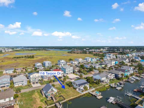 Tiny photo for 116 Tarpon Drive, Holden Beach, NC 28462 (MLS # 100593560)