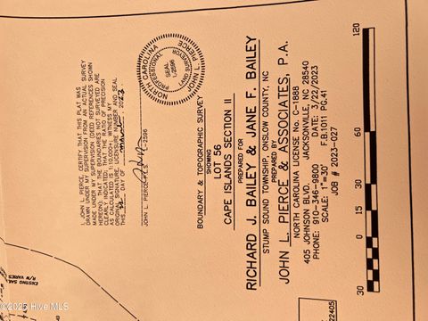 Tiny photo for 56 Sailview Drive, North Topsail Beach, NC 28460 (MLS # 100544366)