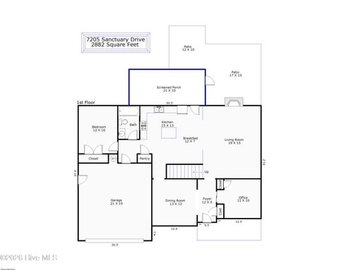 Tiny photo for 7205 Sanctuary Drive, Wilmington, NC 28411 (MLS # 100565908)