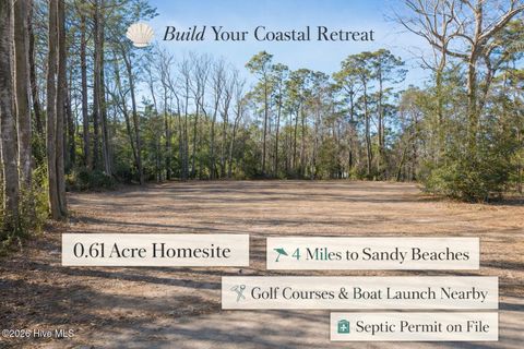 Vacant Land For Sale - 9136 Forest Drive<br/> Sunset Beach, NC 28468