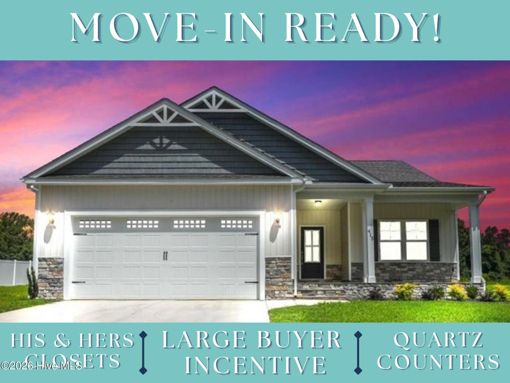 Photo of 415 Creeks Edge Drive, Pikeville, NC 27863 (MLS # 100573733)