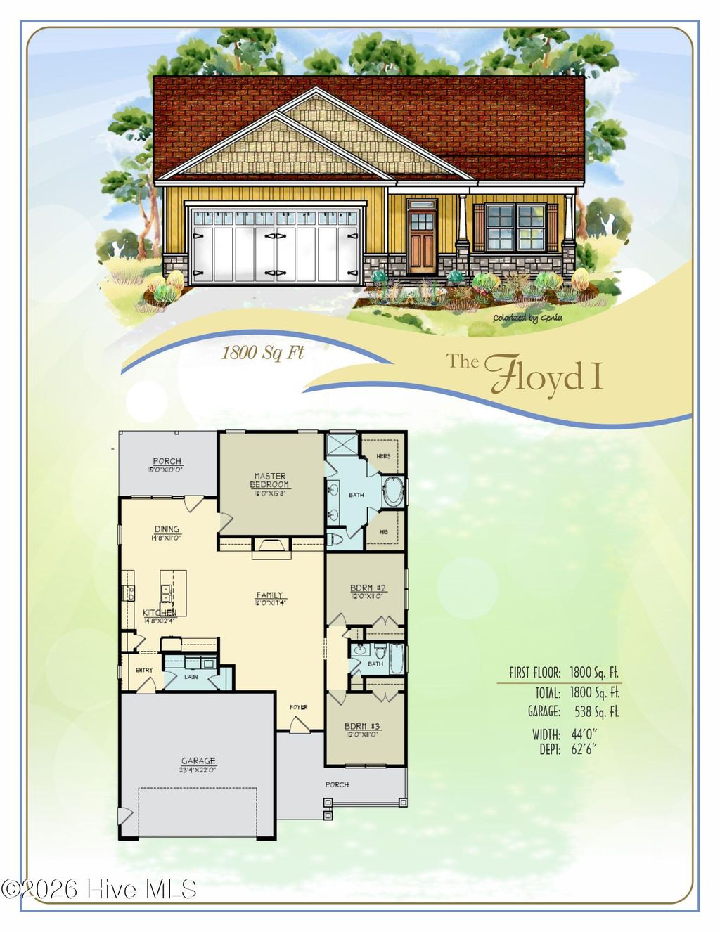 Photo of 415 Creeks Edge Drive, Pikeville, NC 27863 (MLS # 100573733)