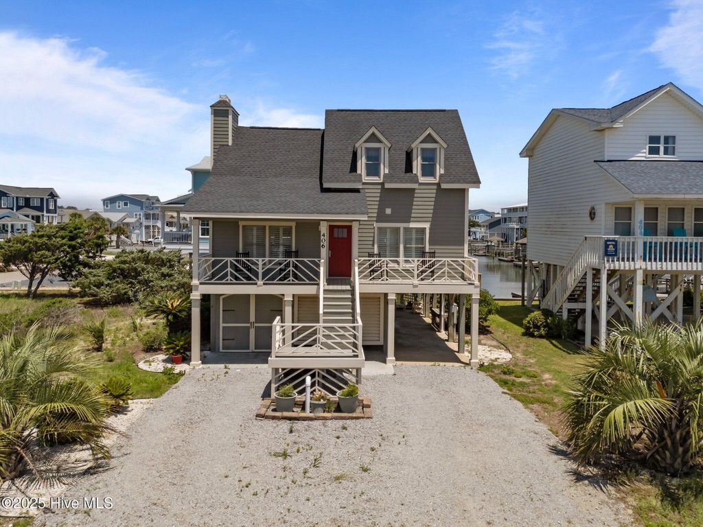 Photo of 406 Ocean Boulevard W, Holden Beach, NC 28462 (MLS # 100514619)