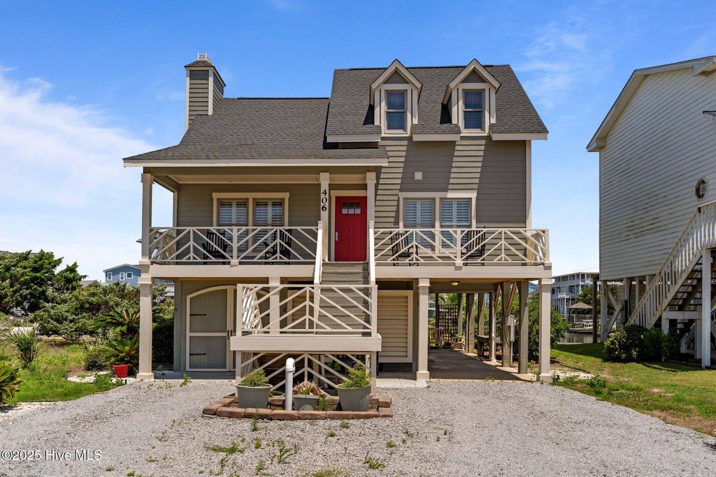 Photo of 406 Ocean Boulevard W, Holden Beach, NC 28462 (MLS # 100514619)