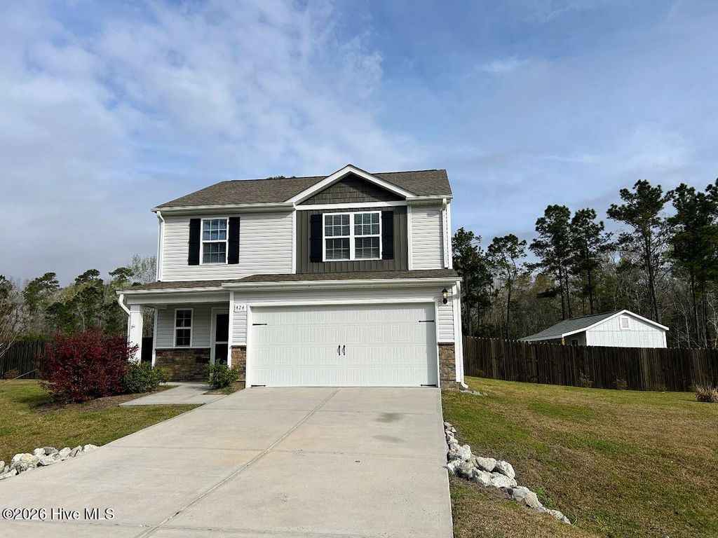 Photo of 424 Poppleton Drive, Hampstead, NC 28443 (MLS # 100562771)