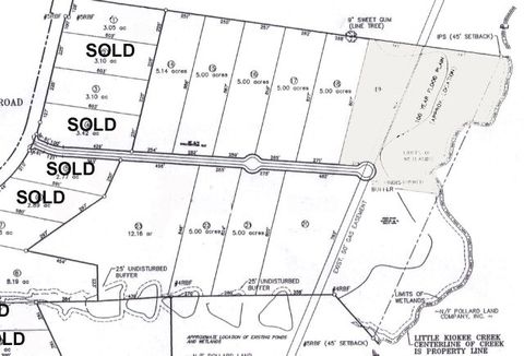 Vacant Land For Sale - 478 Bonaventure Way<br/> Columbia County, Appling, GA 30802