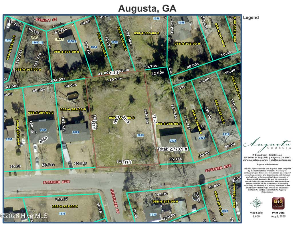 Photo of 2025 Steiner Avenue, Augusta, GA 30901 (MLS # 100593207)