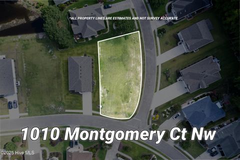 Vacant Land For Sale - 1010 Montgomery Court<br/> Calabash, NC 28467