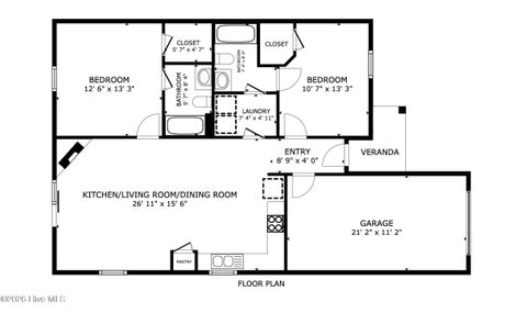 Tiny photo for 196 Pine Hollow Road, Holly Ridge, NC 28445 (MLS # 100603538)