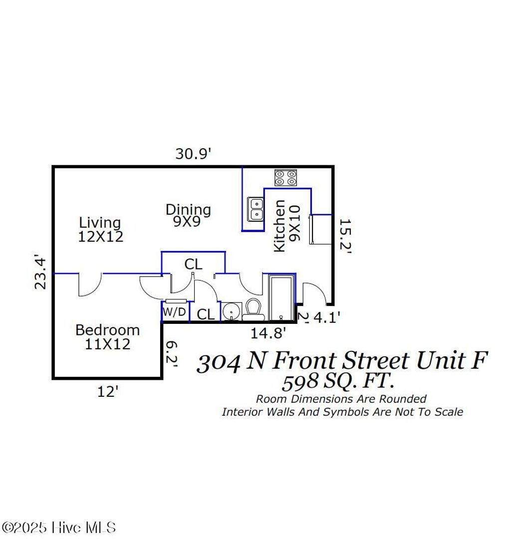 Photo of 304 N Front Street #Apt F, Wilmington, NC 28401 (MLS # 100535047)