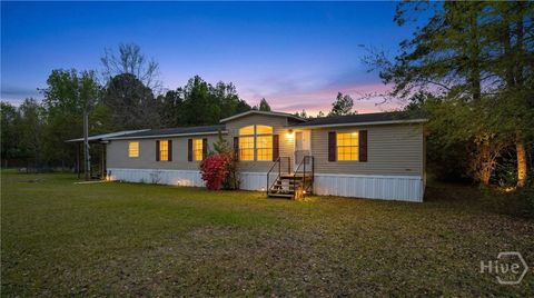 Mobile Home For Sale - 1298 Lee Road<br/> Bulloch County, Pembroke, GA 31321