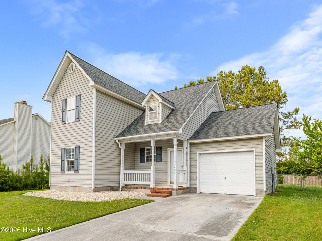 Photo of 406 Eucalyptus Lane, Jacksonville, NC 28546 (MLS # 100608453)