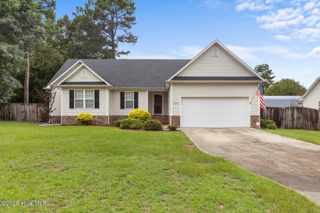 Photo of 231 English Walnut Drive, Richlands, NC 28574 (MLS # 100594967)