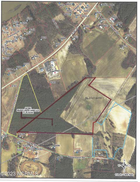 Vacant Land For Sale - 000 London Church Road<br/> Elm City, NC 27822