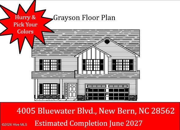 Photo of 5004 Bluewater Boulevard, New Bern, NC 28562 (MLS # 100612092)