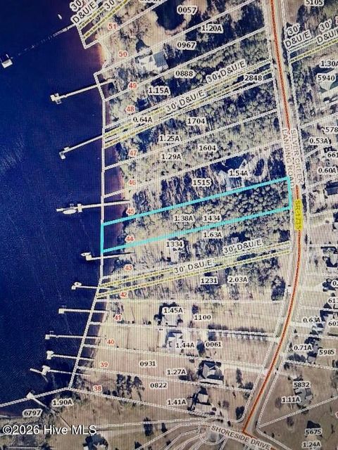 Vacant Land For Sale - 314 Silver Creek Landing Road<br/> Swansboro, NC 28584