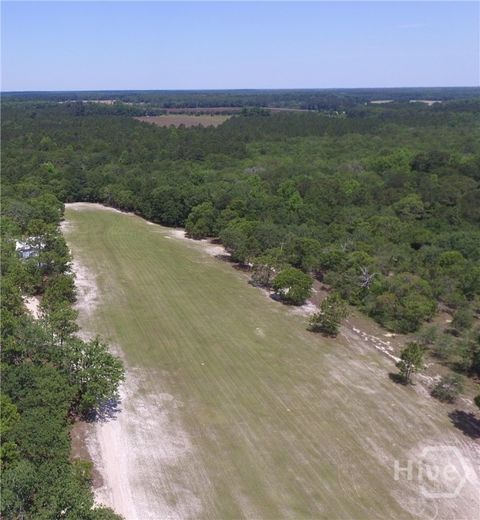 Vacant Land For Sale - LOT 3 Ben Grady Collins Road<br/> Bulloch County, Portal, GA 30450