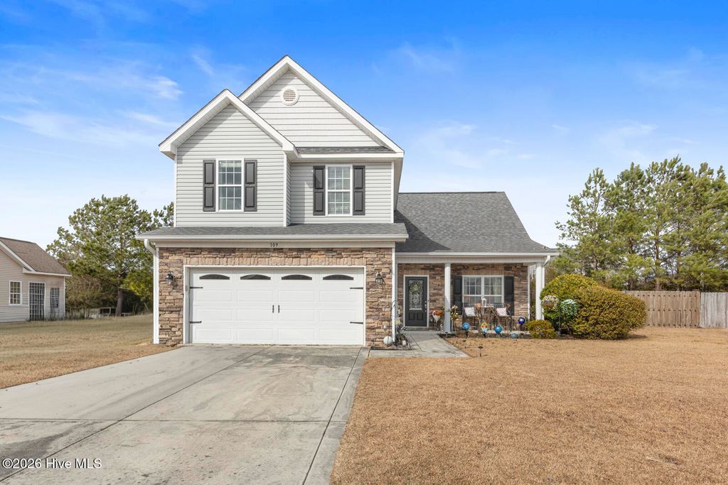 Photo of 109 Willoughby Lane, Jacksonville, NC 28546 (MLS # 100555992)