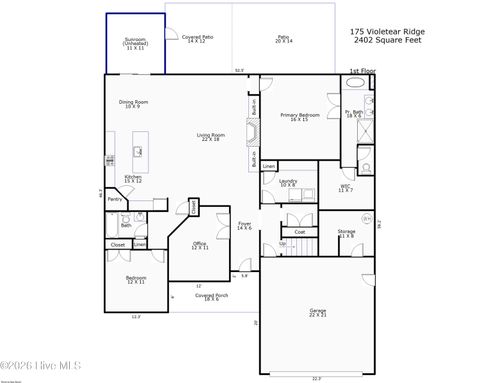 Tiny photo for 175 Violetear Ridge, Hampstead, NC 28443 (MLS # 100567607)