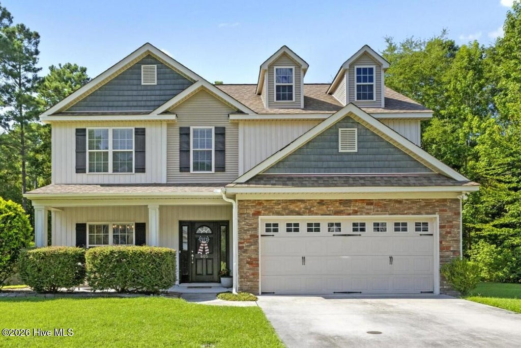 Photo of 605 Weeping Willow Lane, Jacksonville, NC 28540 (MLS # 100597425)