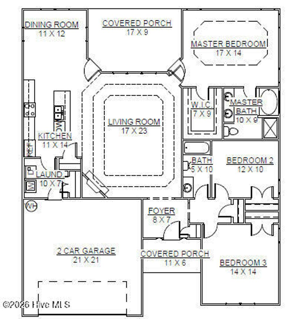 Photo of 1008 Croaker Court, New Bern, NC 28562 (MLS # 100576622)